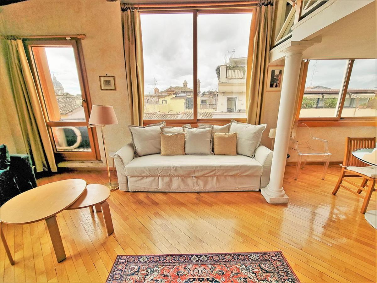 Amazing Panoramic Artist'S Loft Spanish Steps 罗马 外观 照片